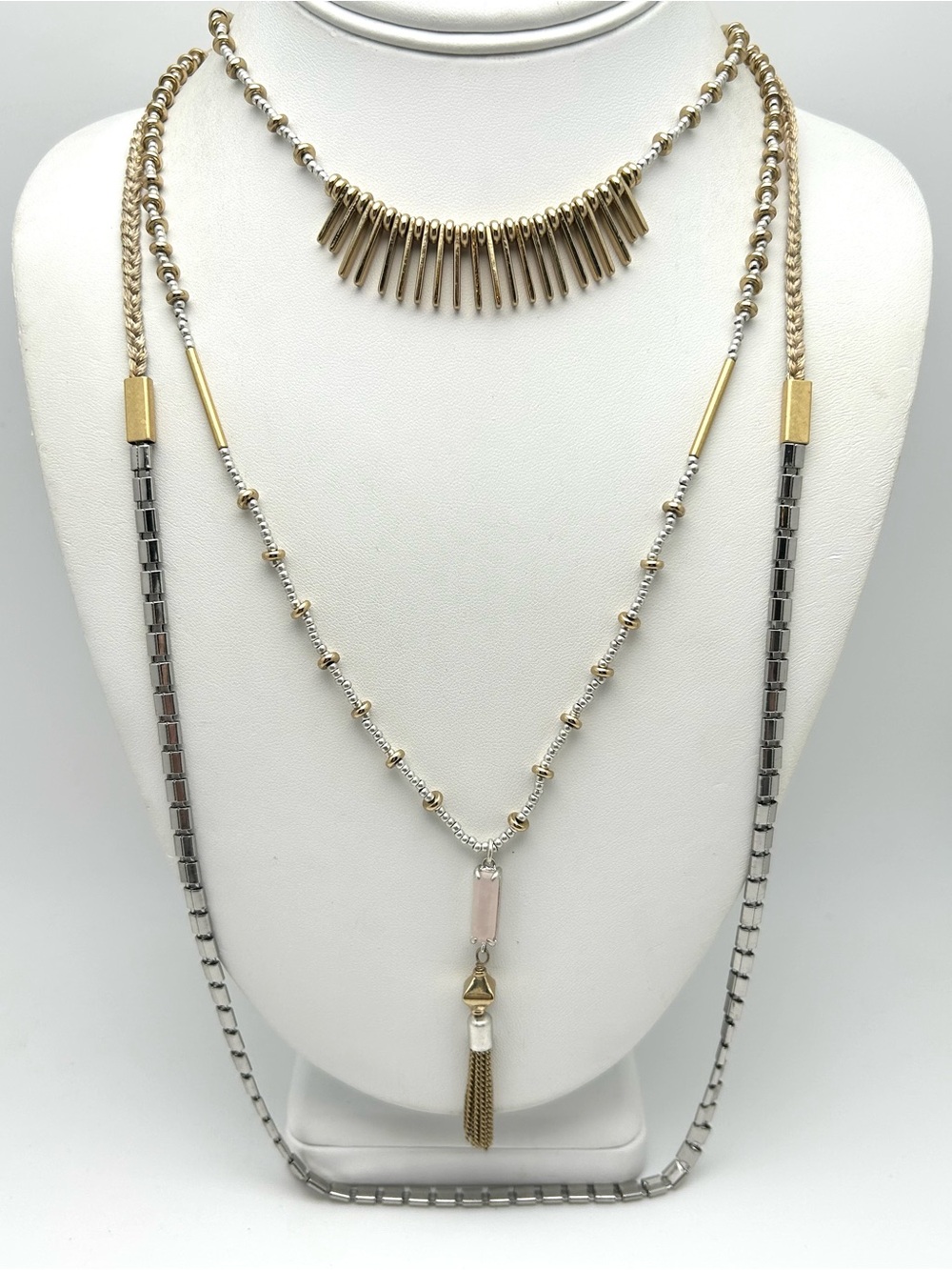 Stella & Dot Riad Layering Convertible Necklace